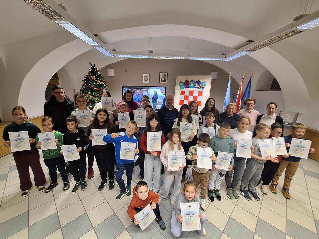 Dodjela diploma sudionicima dječje planinarske škole, 04.12.2025